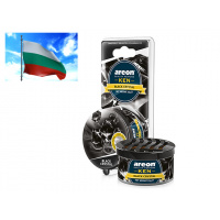 Фото товара - Ароматизатор Areon "KEN Blister" BLACK Cristal