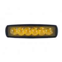 Фото товара - Доп. свет. 18w 6 smd желтый 12-24